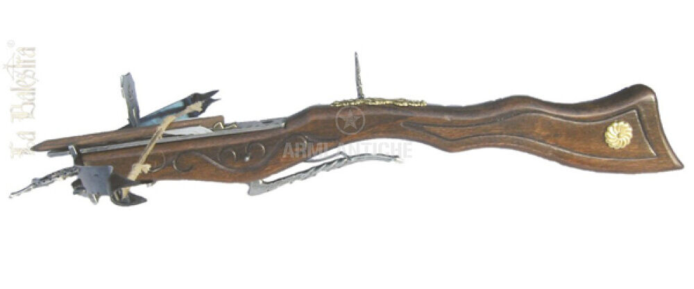 BALESTRA PICCOLA A FUCILE 38cm XV SECOLO