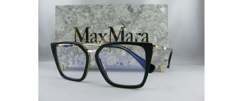 Occhiali da vista Max Mara essenziali, ma di design